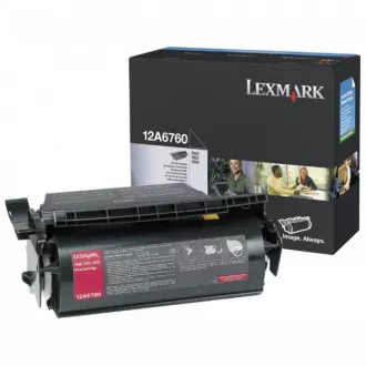 Lexmark 12A6760 - toner, black (czarny)