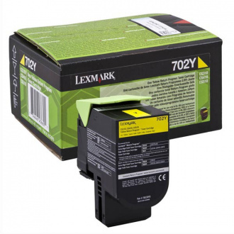 Lexmark 70C20Y0 - toner, yellow (żółty)