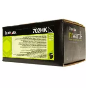Lexmark 702H (70C2HK0) - toner, black (czarny)