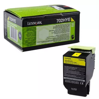 Lexmark 70C2HYE - toner, yellow (żółty)