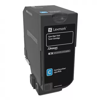 Lexmark 74C0H20 - toner, cyan Lexmark 74C0H20 - toner, cyan
