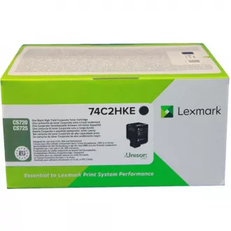Lexmark 74C2HKE - toner, black (czarny) Lexmark 74C2HKE - toner, black (czarny)