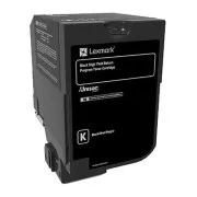 Lexmark 74C2HK0 - toner, black (czarny)