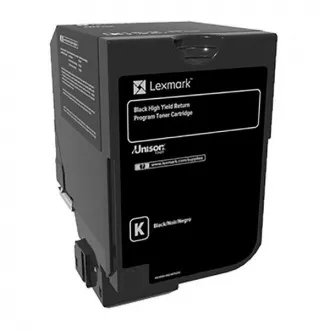 Lexmark 74C2HK0 - toner, black (czarny)