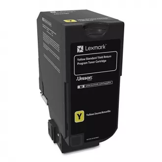 Lexmark 74C2SY0 - toner, yellow (żółty)