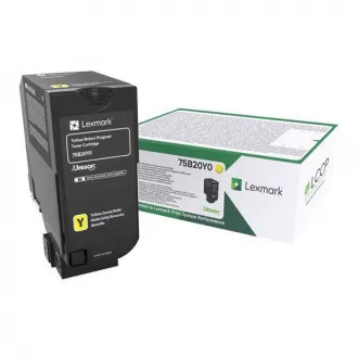 Lexmark 75B20Y0 - toner, yellow (żółty)