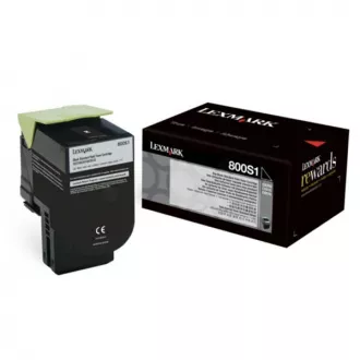 Lexmark 80C0S10 - toner, black (czarny)