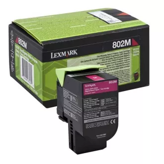 Lexmark 80C20M0 - toner, magenta