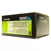 Lexmark 802S (80C2SC0) - toner, cyan