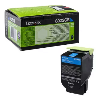Lexmark 80C2SCE - toner, cyan