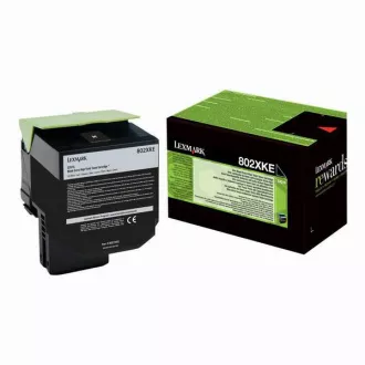 Lexmark 80C2XKE - toner, black (czarny)