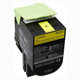 Lexmark 80C2XY0 - toner, yellow (żółty)