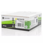 Lexmark 84C2HYE - toner, yellow (żółty)