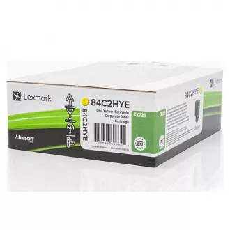 Lexmark 84C2HYE - toner, yellow (żółty)