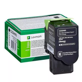 Lexmark C2320K0 - toner, black (czarny)