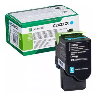Lexmark C242XC0 - toner, cyan