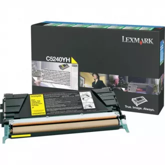 Lexmark C5240YH - toner, yellow (żółty) Lexmark C5240YH - toner, yellow (żółty)
