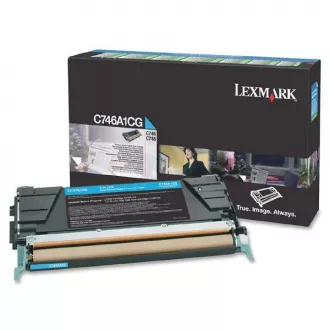 Lexmark C746 (C746A1CG) - toner, cyan
