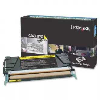 Lexmark C748H1YG - toner, yellow (żółty) Lexmark C748H1YG - toner, yellow (żółty)