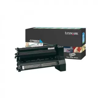 Lexmark C7700CH - toner, cyan Lexmark C7700CH - toner, cyan
