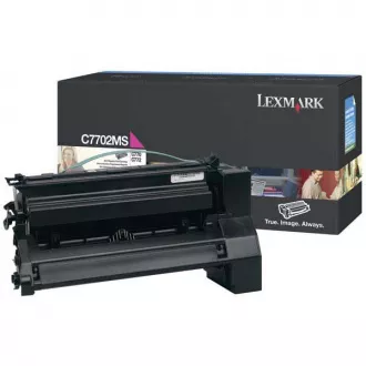 Lexmark C7702MS - toner, magenta