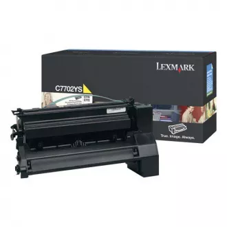 Lexmark C7702YS - toner, yellow (żółty) Lexmark C7702YS - toner, yellow (żółty)