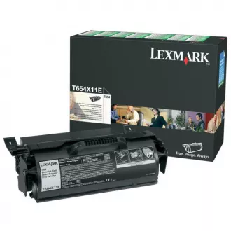 Lexmark T654 (T654X11E) - toner, black (czarny)
