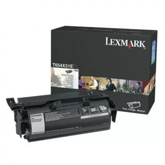 Lexmark T654X31E - toner, black (czarny)
