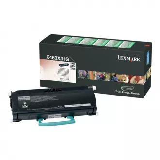 Lexmark X463X31G - toner, black (czarny) Lexmark X463X31G - toner, black (czarny)