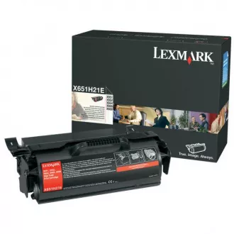 Lexmark X651H21E - toner, black (czarny)