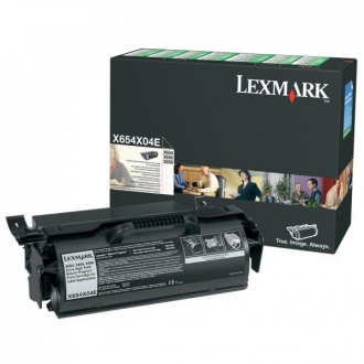 Lexmark X654X04E - toner, black (czarny)