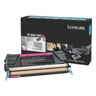 Lexmark X746A1MG - toner, magenta