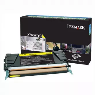 Lexmark X746A1YG - toner, yellow (żółty)