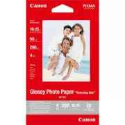 Canon Glossy Photo Paper, GP-501, papier fotograficzny, błyszczący, GP-501 typ 0775B081, biały, 10x15cm, 4x6