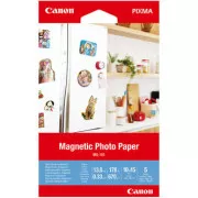 Canon Magnetic Photo Paper, MG-101, papier fotograficzny, błyszczący, 3634C002, biały, Canon PIXMA, 10x15cm, 4x6", 670 g/m2, 5 szt., nieokreślony