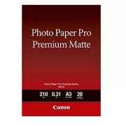 Canon Photo Paper Premium Matte, PM-101, papier fotograficzny, matowy, 8657B006, biały, A3, 210 g/m2, 20 szt., atramentowy