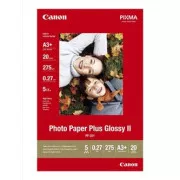 Canon Photo Paper Plus Glossy, PP-201 A3 , papier fotograficzny, błyszczący, 2311B021, biały, A3 , 13x19