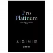 Canon Photo Paper Pro Platinum, PT-101 A4, papier fotograficzny, błyszczący, 2768B016, biały, A4, 300 g/m2, 20 szt., atramentowy