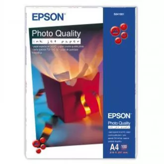 Epson Photo Quality InkJet Paper, C13S041061, papier fotograficzny, matowy, biały, A4, 102 g/m2, 720 dpi, 100 szt., atramentowy