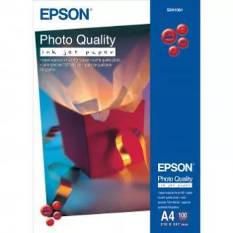 Epson Photo Quality InkJet Paper, C13S041061, papier fotograficzny, matowy, biały, A4, 102 g/m2, 720 dpi, 100 szt., atramentowy