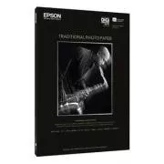 Epson Traditional Photo Paper, C13S045051, papier fotograficzny, satynowany, biały, A3 , 330 g/m2, 25 szt., do drukarek atramentowych