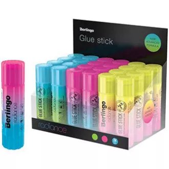 Klej w sztyfcie Radiance, 21 g, 24 sztuki, Berlingo