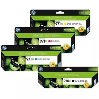 HP 970-XL (CN625AE,CN626AE,CN627AE,CN628AE) - tusz, black + color (czarny + kolor) HP 970-XL (CN625AE,CN626AE,CN627AE,CN628AE) - tusz, black + color (czarny + kolor)