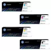 HP 207X (W2210X, W2211X, W2212X, W2213X) - toner, black + color (czarny + kolor)