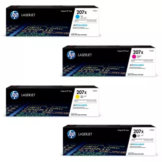 HP 207X (W2210X, W2211X, W2212X, W2213X) - toner, black + color (czarny + kolor)
