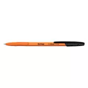Berlingo, długopis, czarny, 50 sztuk, 0,7 mm, Tribase Orange