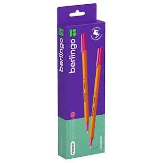 Berlingo, liner Rapido, różowy, 12 sztuk, 0,4 mm Berlingo, liner Rapido, różowy, 12 sztuk, 0,4 mm
