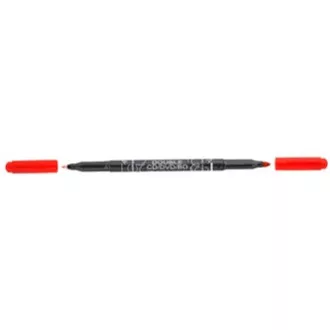 Centropen, marker 3616, czerwony, 10szt, 0,6/2,5mm, baza alkoholowa. Marker do płyt CD/DVD, cena za 1 szt.