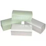Serwetka papierowa ZZ, 250 x 230 mm, zielona, 20 x 250 sztuk, jednowarstwowa