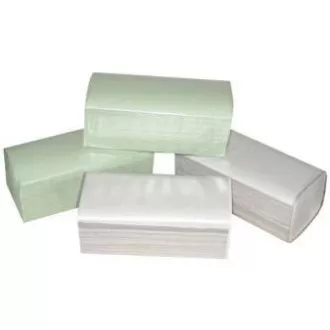 Serwetka papierowa ZZ, 250 x 230 mm, zielona, 20 x 250 sztuk, jednowarstwowa